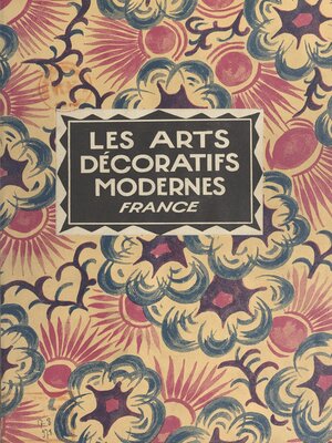 cover image of Les arts décoratifs modernes